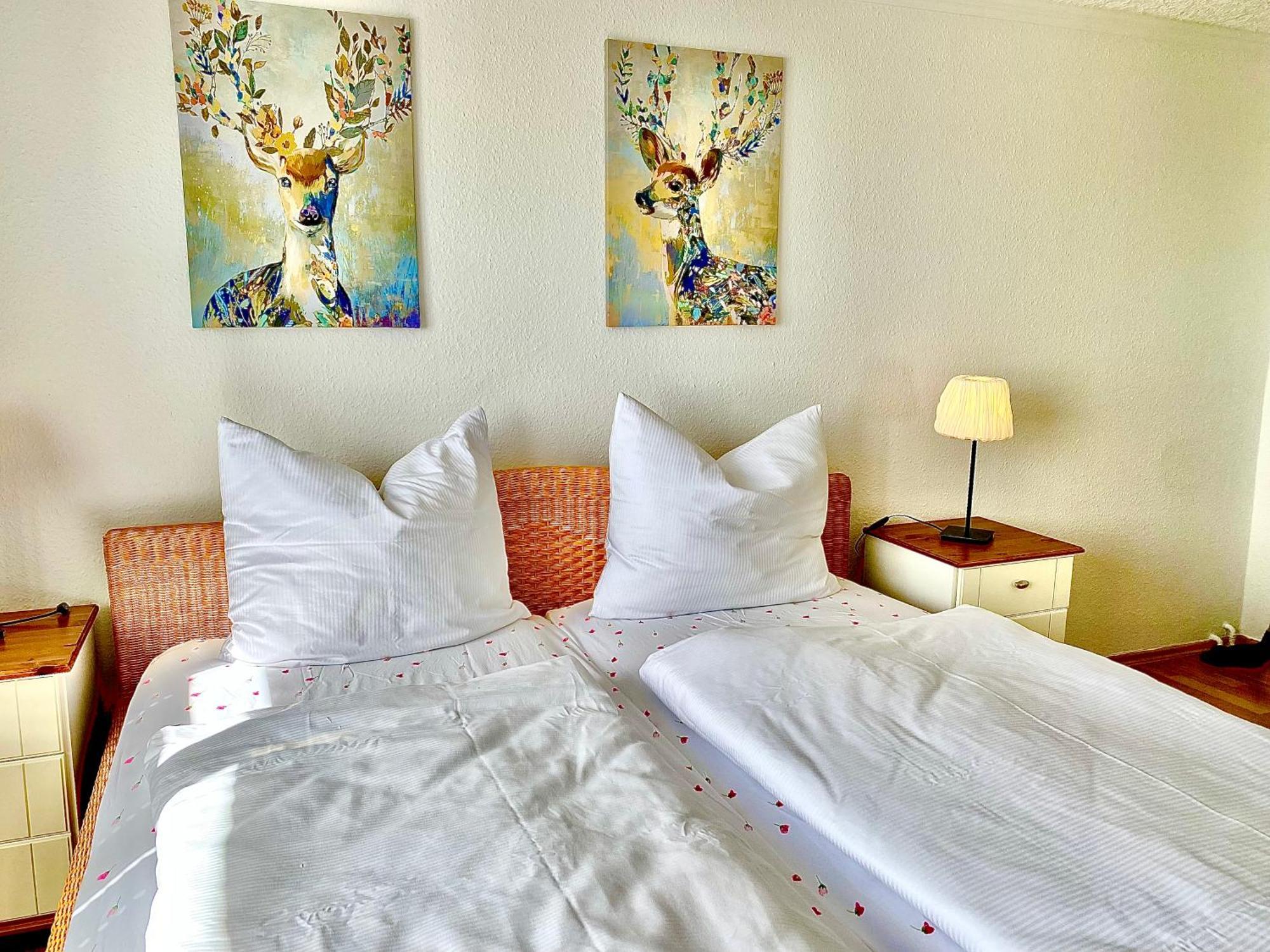 Gemuetliche Ferienwohnung Sagard Esterno foto